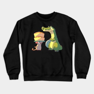 Sharing pancakes Crewneck Sweatshirt